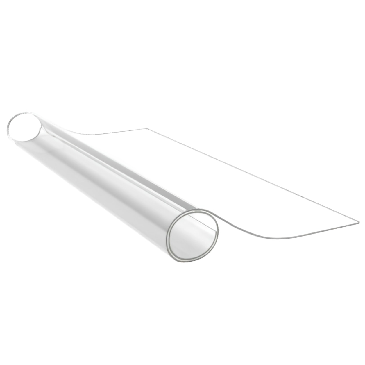 Fata de masa transparenta din silicon, 140x80 cm, grosime 1.2 mm, aspect ca de sticla - imagine 9